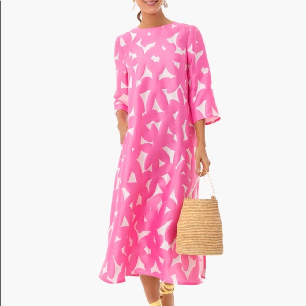 NWT Tuckernuck pink floral Jamie dress